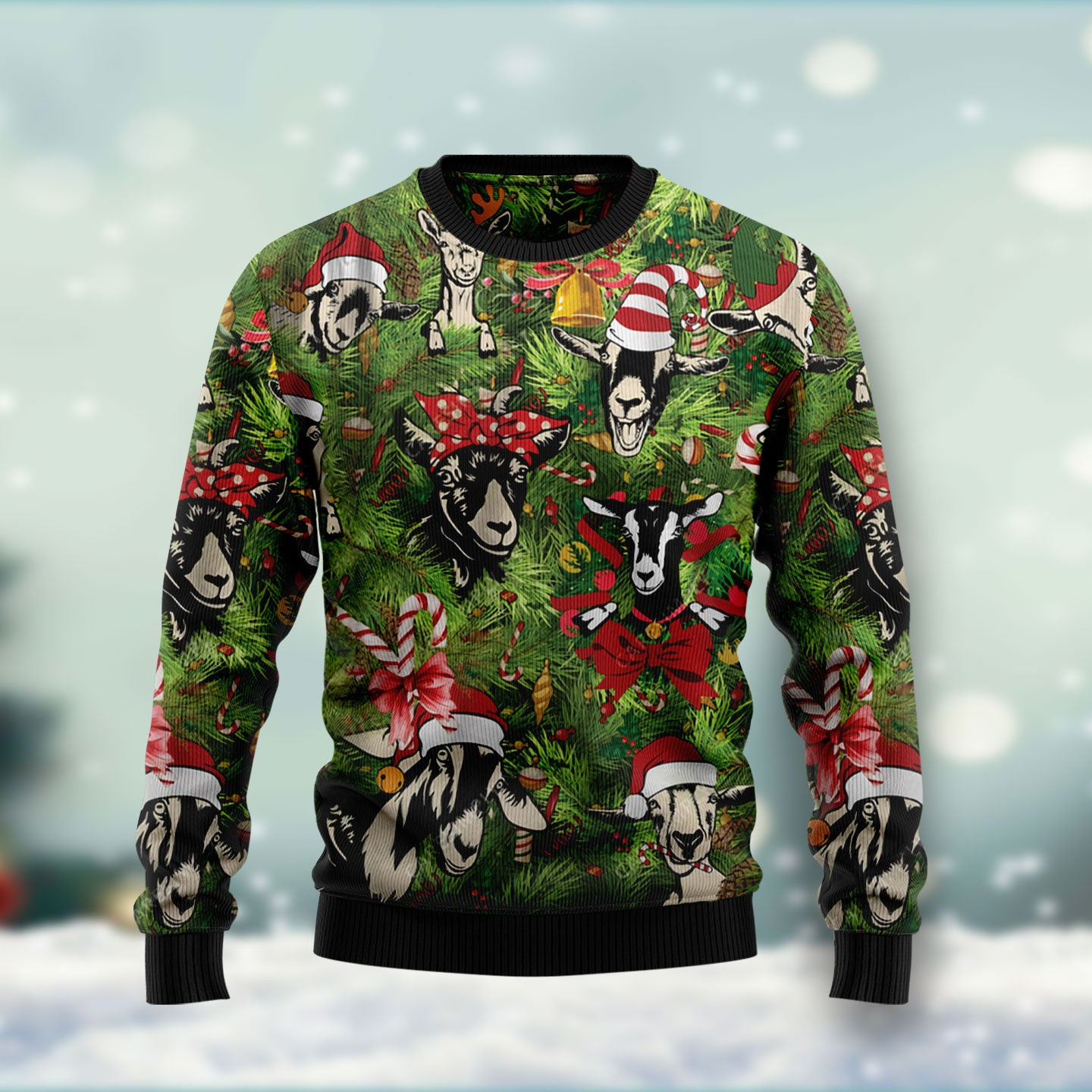 Christmas Goats Ugly Christmas Sweater