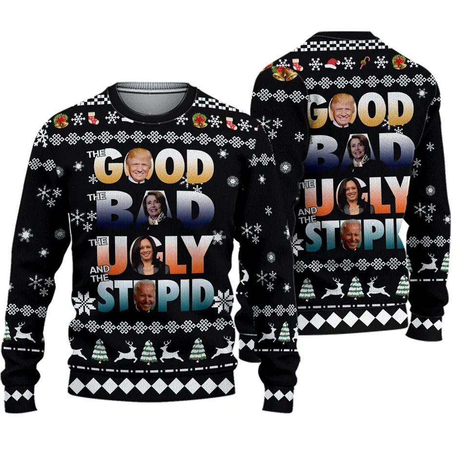 Christmas Good Bad Ugly Ugly Sweater