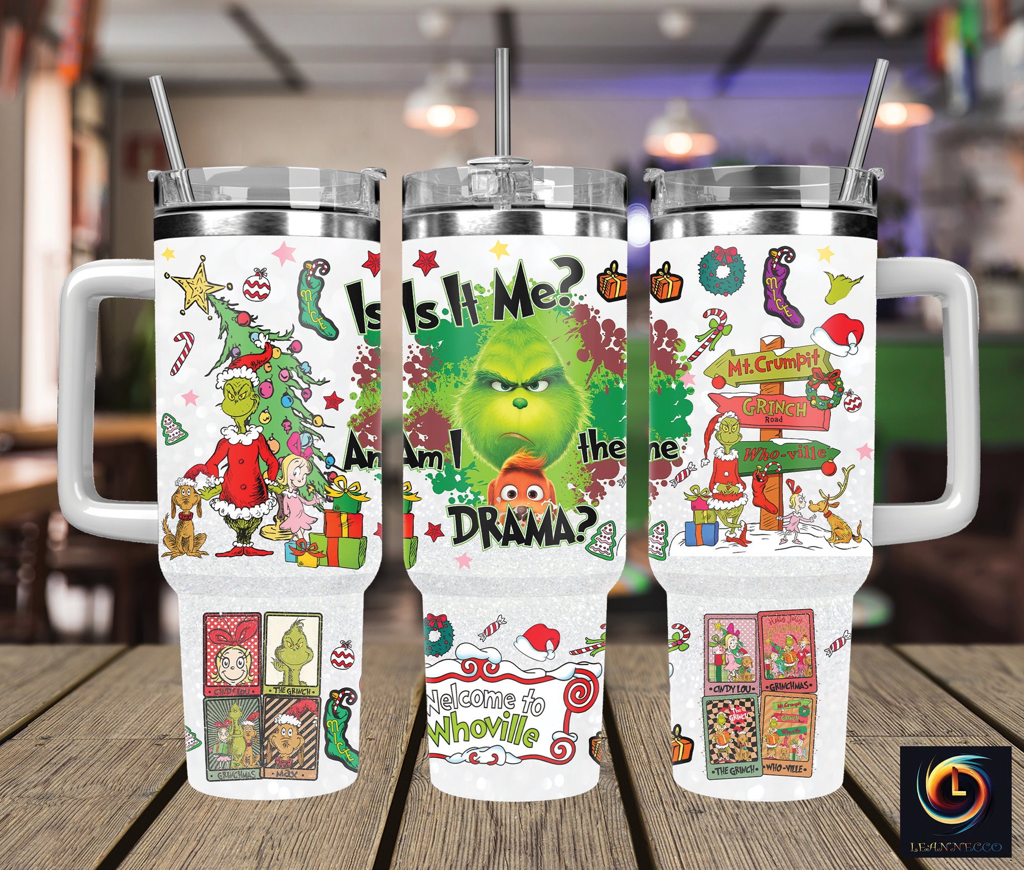 Christmas Grinch Movies Custom Stanley Cup 40 oz 30 oz Tumbler With HandleTVC230100