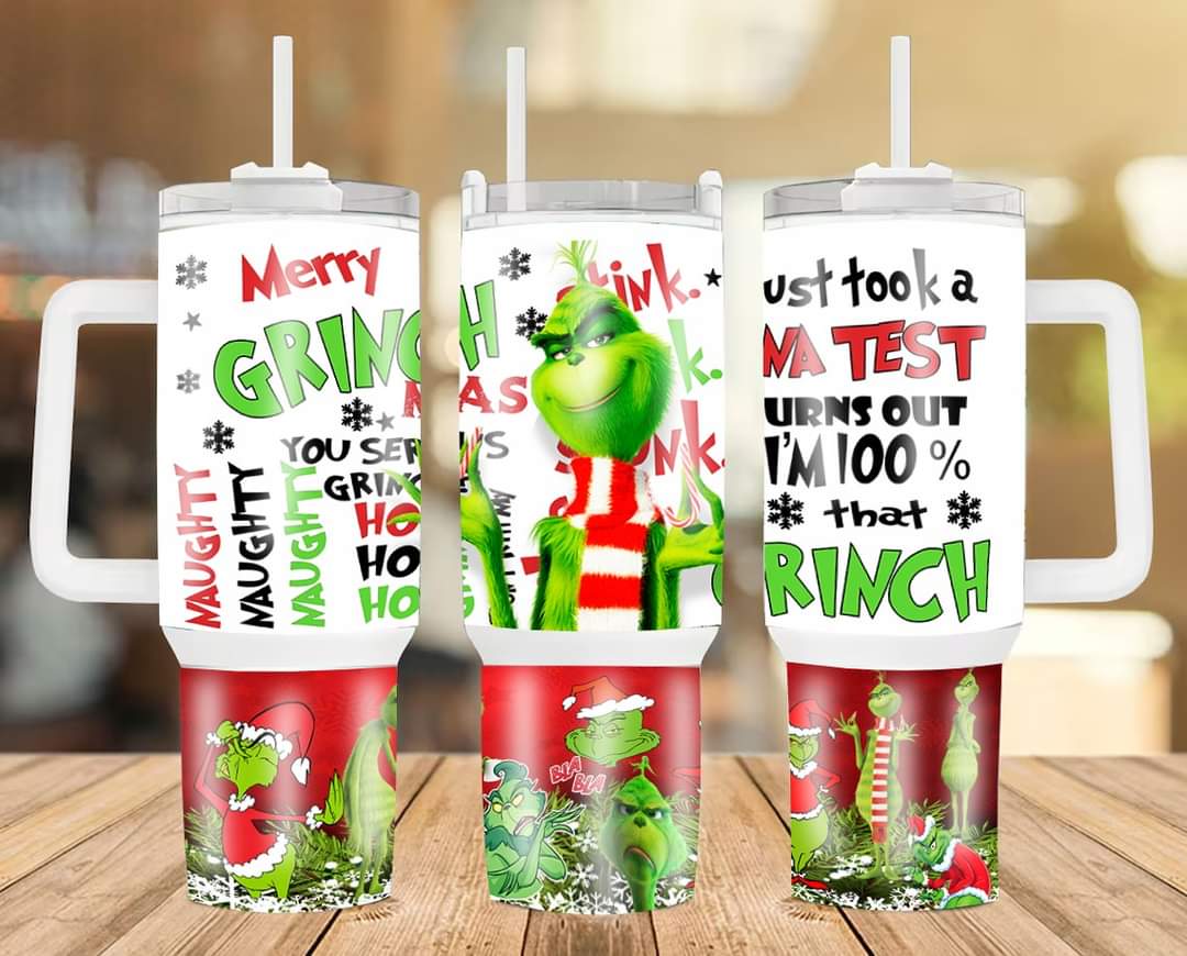 Christmas Grinch Movies Custom Stanley Cup 40 oz 30 oz Tumbler With HandleTVC2301231