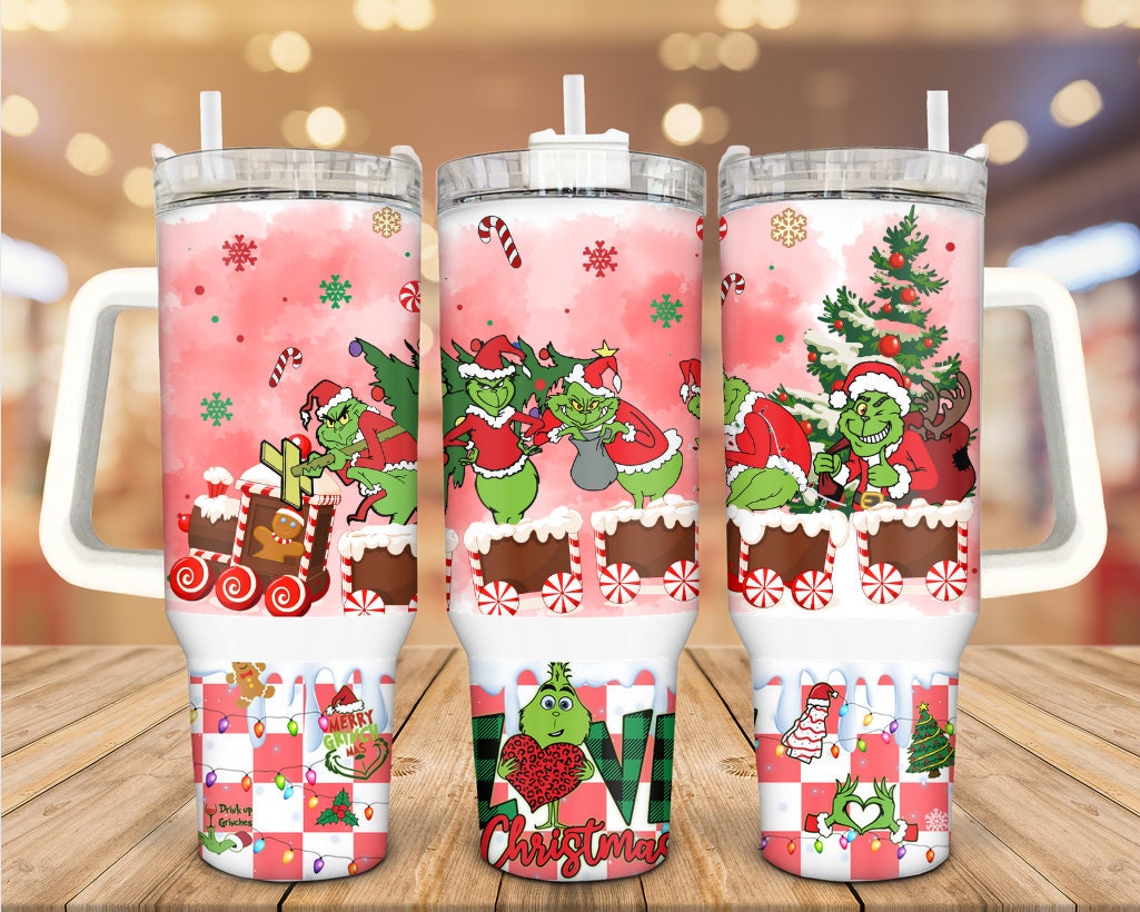 Christmas Grinch Movies Custom Stanley Cup 40 oz 30 oz Tumbler With HandleTVC2301939