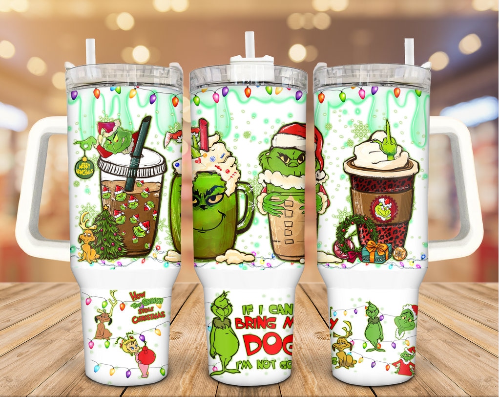 Christmas Grinch Movies Custom Stanley Cup 40 oz 30 oz Tumbler With HandleTVC2301939