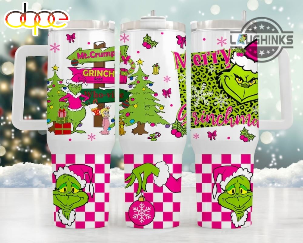Christmas Grinch Movies Custom Stanley Cup 40 oz 30 oz Tumbler With HandleTVC2301984