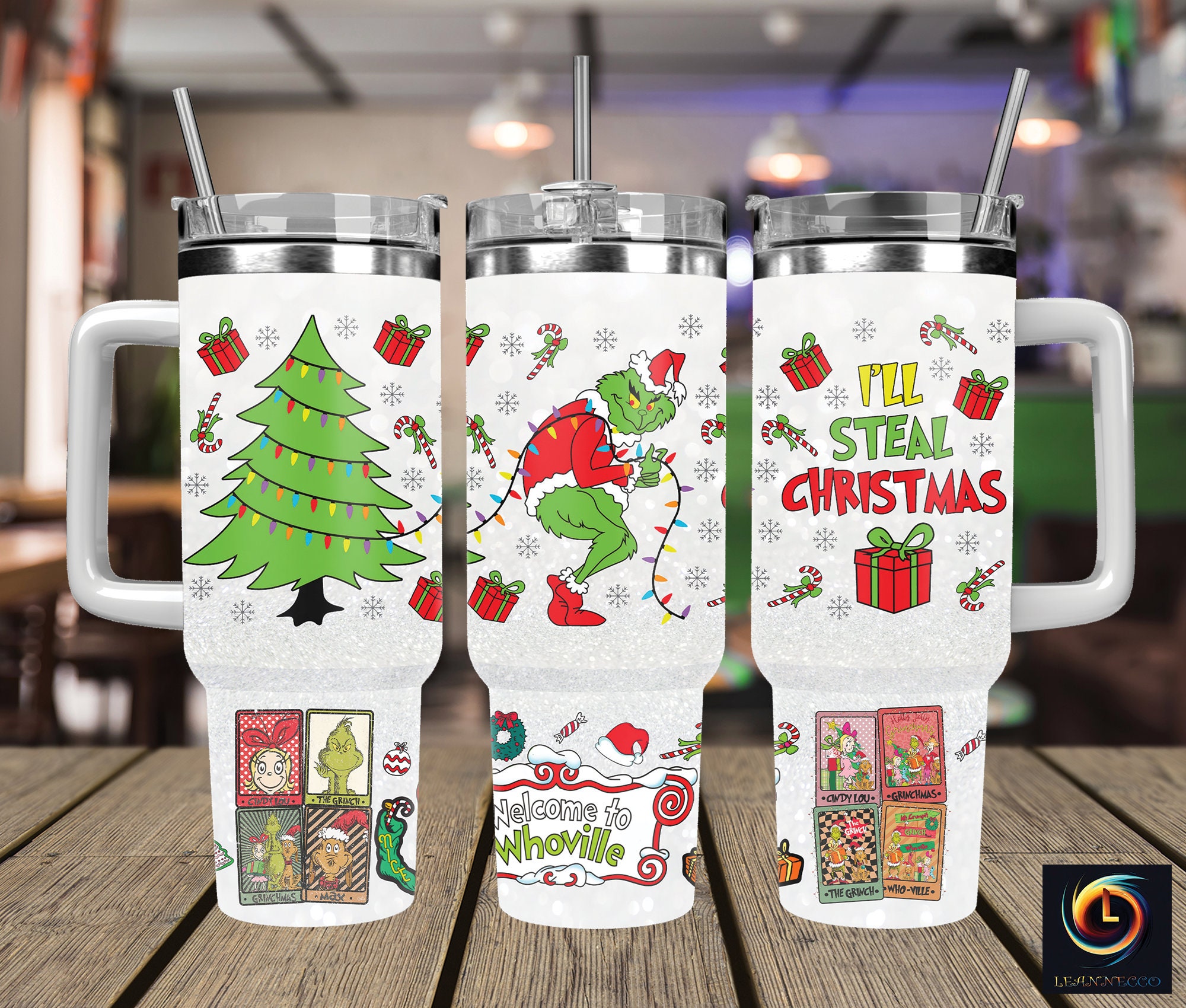 Christmas Grinch Movies Custom Stanley Cup 40 oz 30 oz Tumbler With HandleTVC2301994
