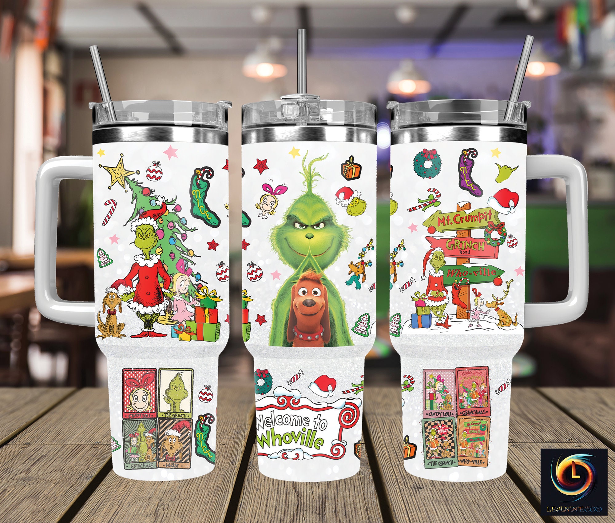 Christmas Grinch Movies Custom Stanley Cup 40 oz 30 oz Tumbler With HandleTVC2301996