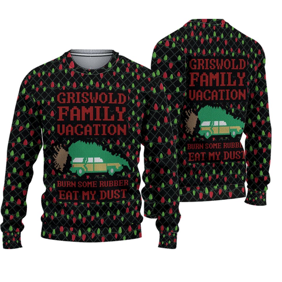 Christmas Griswold Ugly Sweater, Griswold's Tree Farm Xmas Sweater