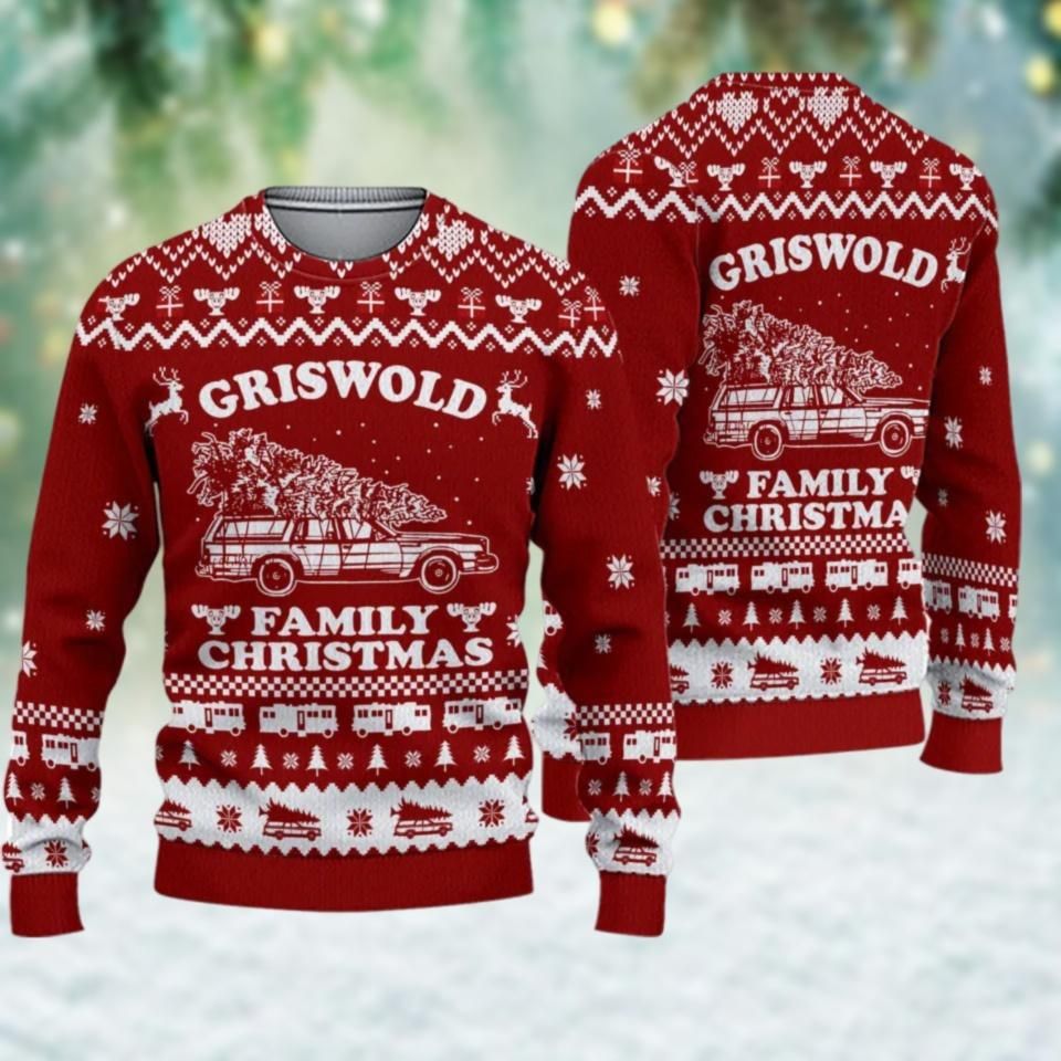 Christmas Griswold Ugly Sweater, Griswold's Tree Farm Xmas Sweater