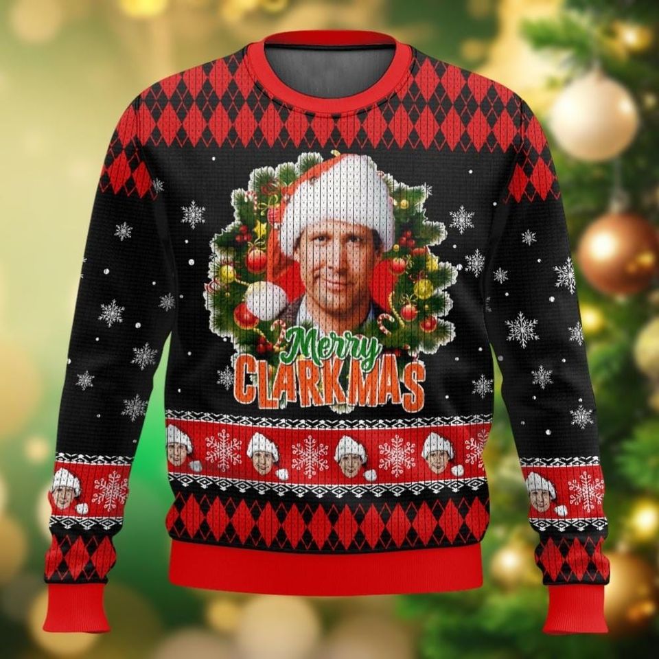 Christmas Griswold Ugly Sweater, You Serious Clark Sweater - Image 3