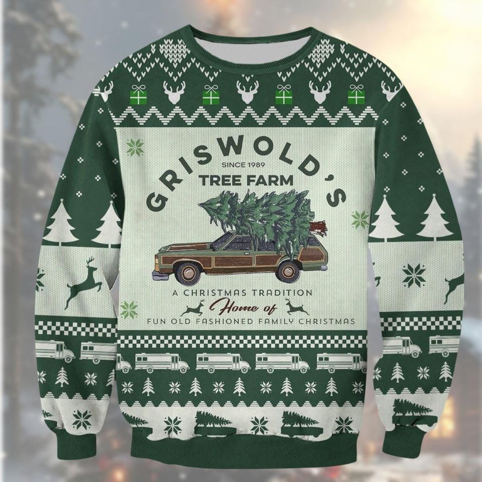 Christmas Griswolds Ugly Sweater, Tree Farm Since 1989 Shirt