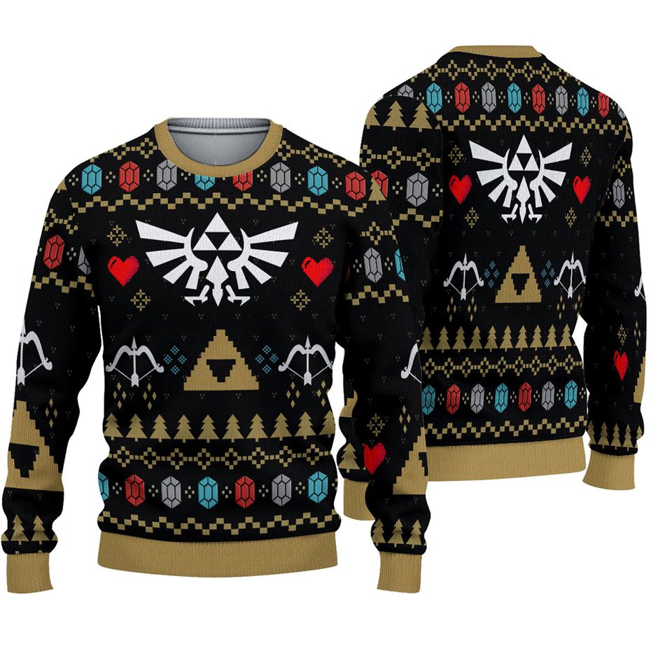 Christmas Hero Legend of Zelda Ugly Sweater