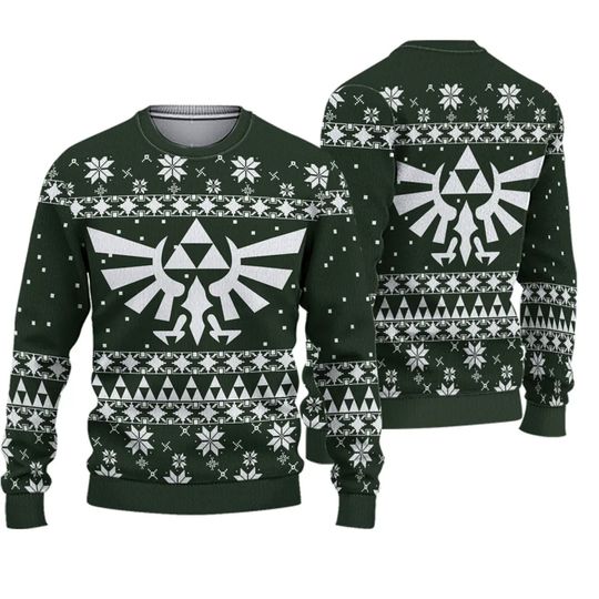 Christmas Legend Of Zelda 3D Sweater - Image 2