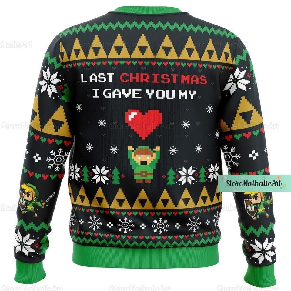 Christmas Legend of Zelda Sweater - Image 2