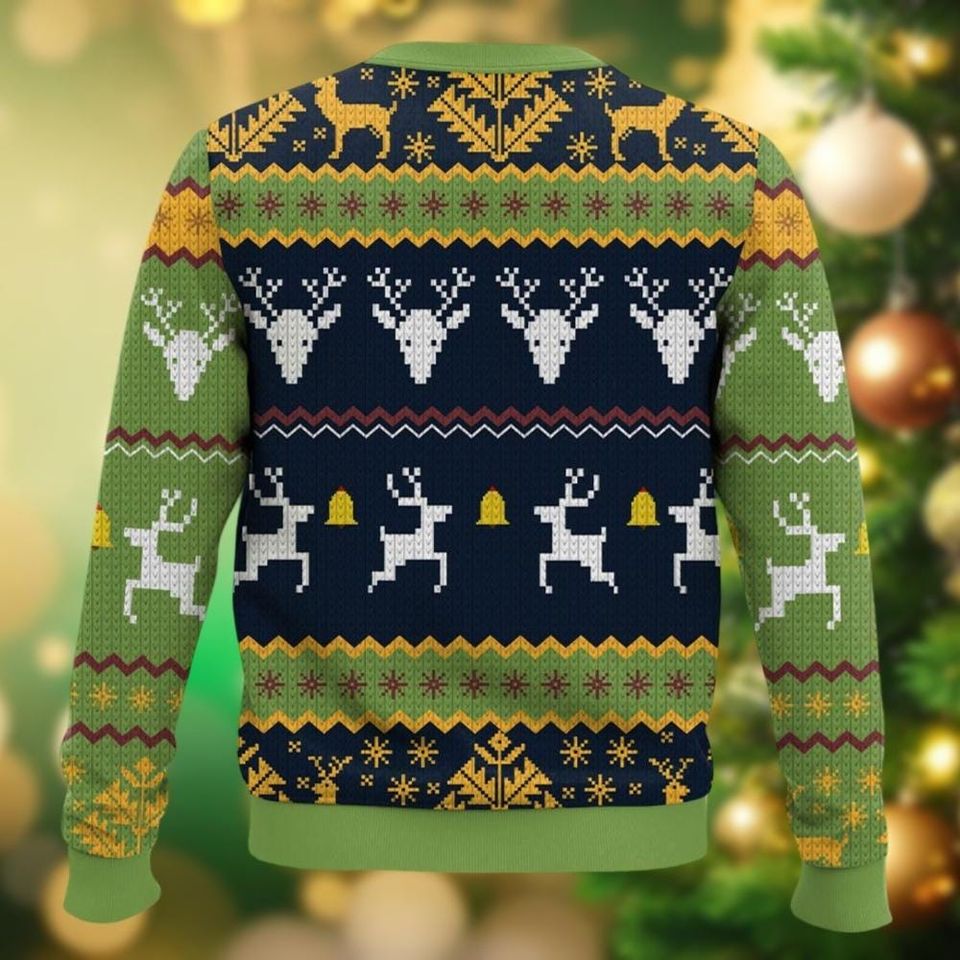 Christmas Legend Of Zelda Ugly Sweater, You Found Coffee All Hearts Restored Christmas Sweater, Link Holiday Sweater - Image 3