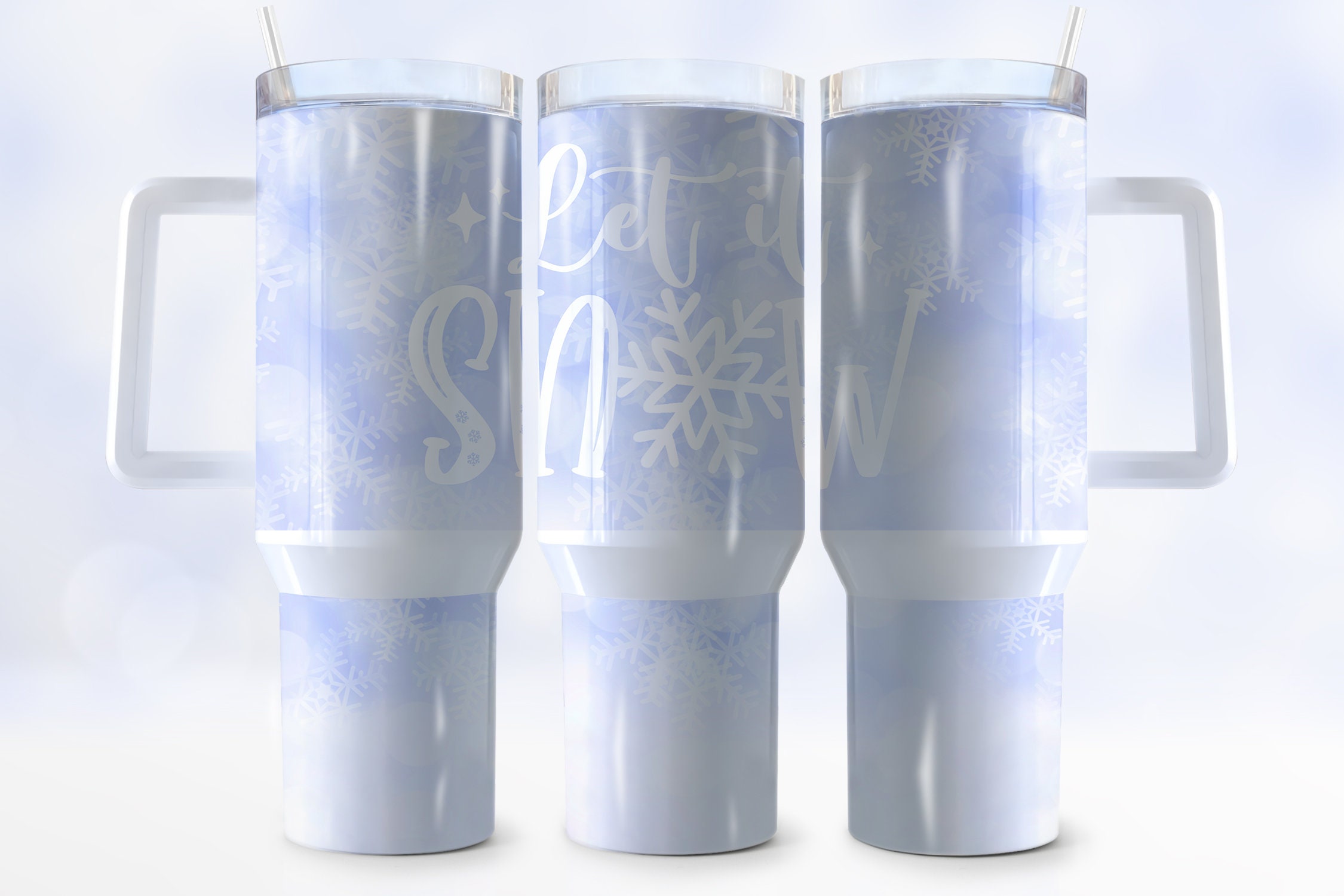 Christmas Let It Snow Custom Stanley Cup 40 oz 30 oz Tumbler With HandleTVC2301947