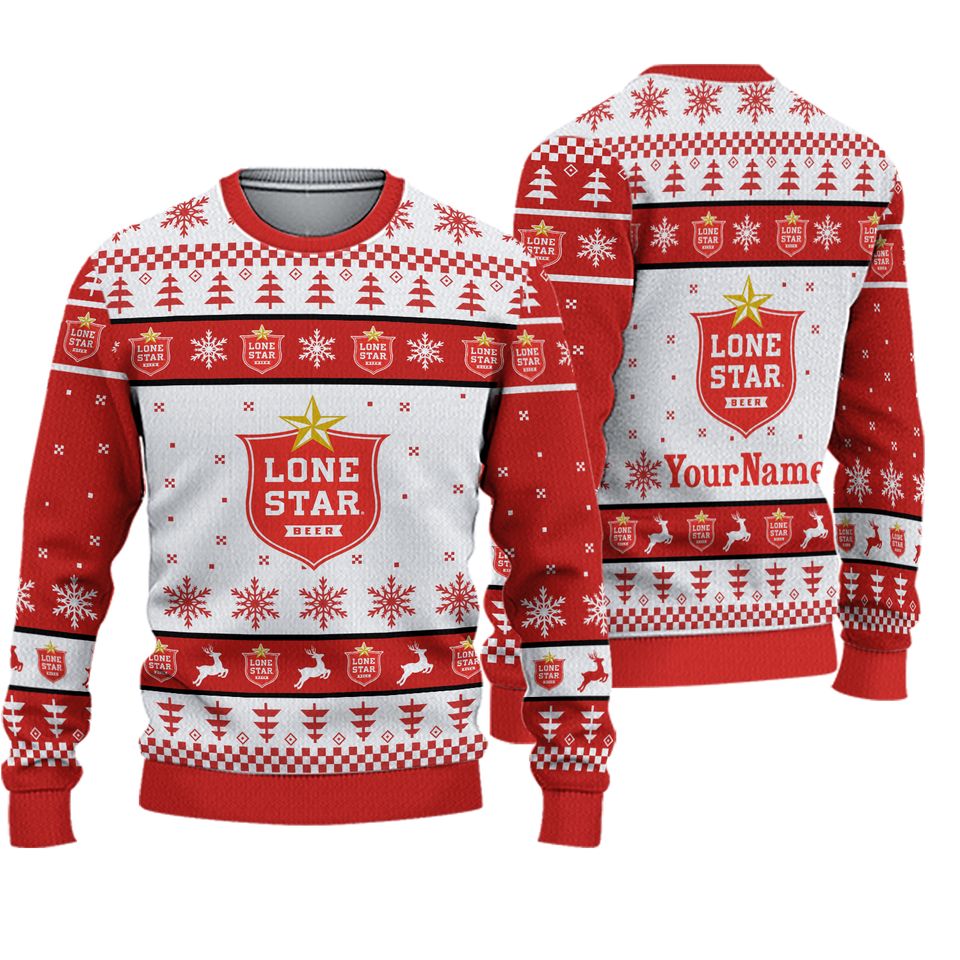 Christmas Lone Star Sweater