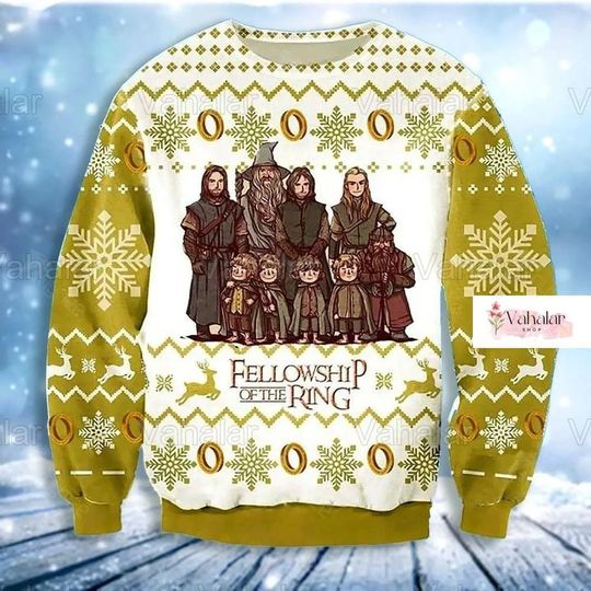 Christmas Lord Of The Rings Sweatshirt, Lotr Christmas Sweatshirt - Image 2