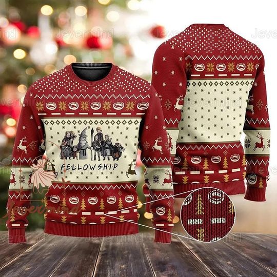 Christmas Lotr Sweater, The Lord Of The Rings Sweater - Image 2