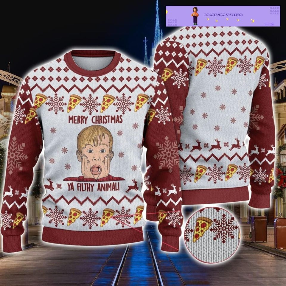 Christmas Merry Christmas Ya Filthy Kevin Sweater