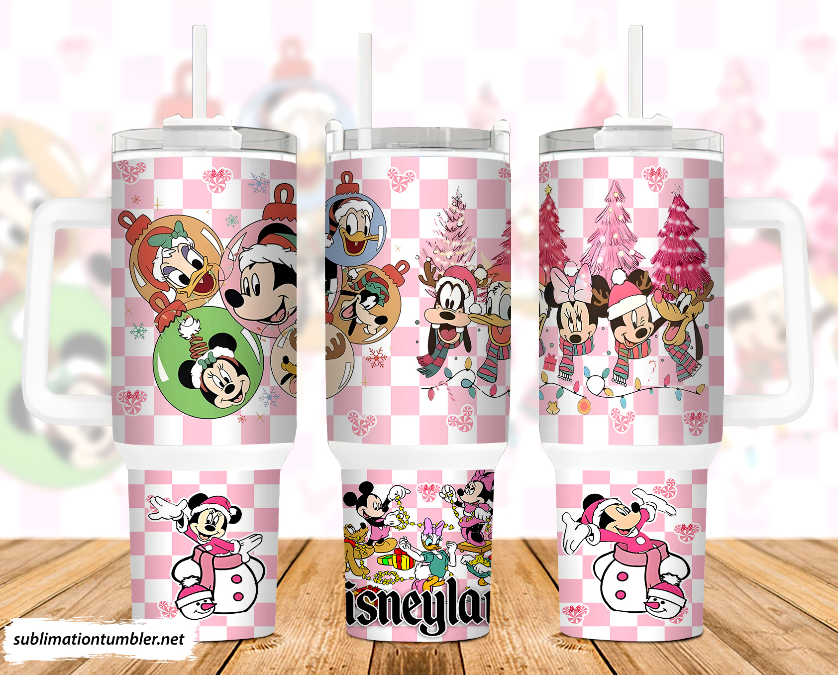 Christmas Mickey And Friends Disney Cartoon Custom Stanley Cup 40 oz 30 oz Tumbler With HandleTVC2301902