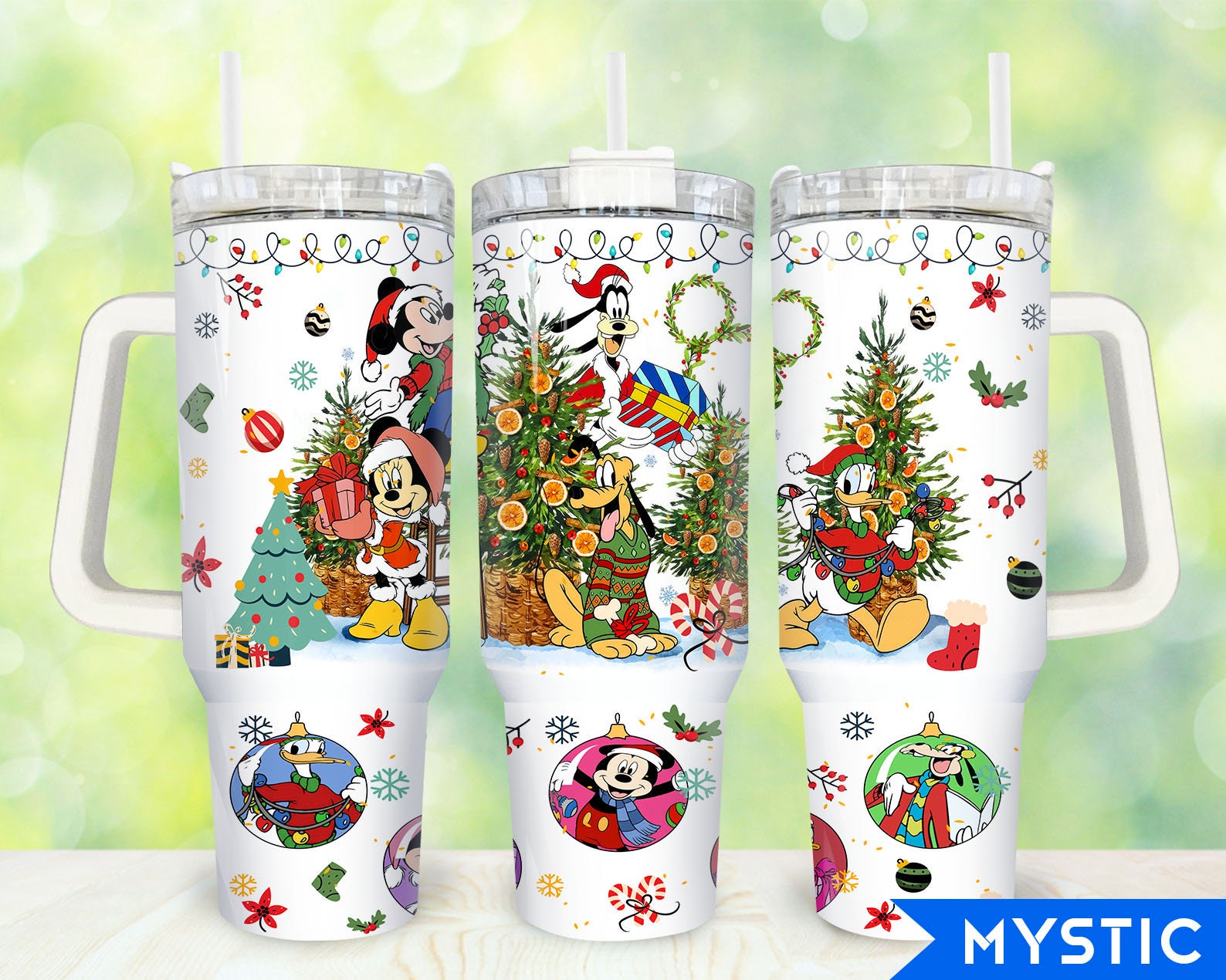 Christmas Mickey And Friends Disney Cartoon Custom Stanley Cup 40 oz 30 oz Tumbler With HandleTVC2301918