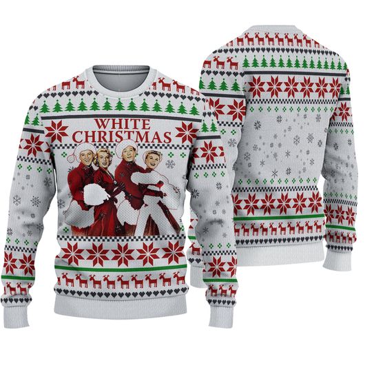 Christmas Movie 1954 3D Ugly Christmas Sweater - Image 2