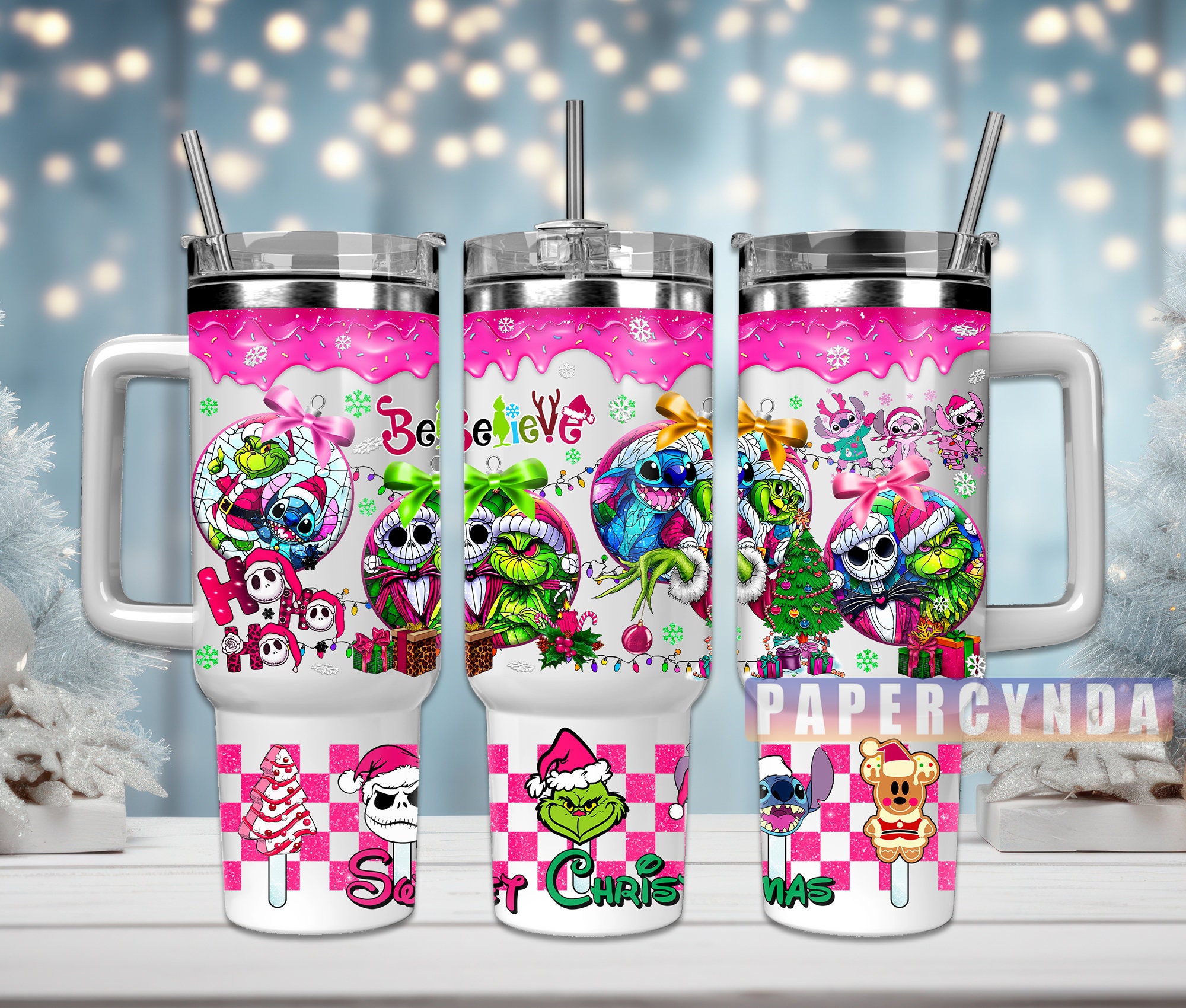 Christmas Movie Characters Custom Stanley Cup 40 oz 30 oz Tumbler With HandleTVC2301844