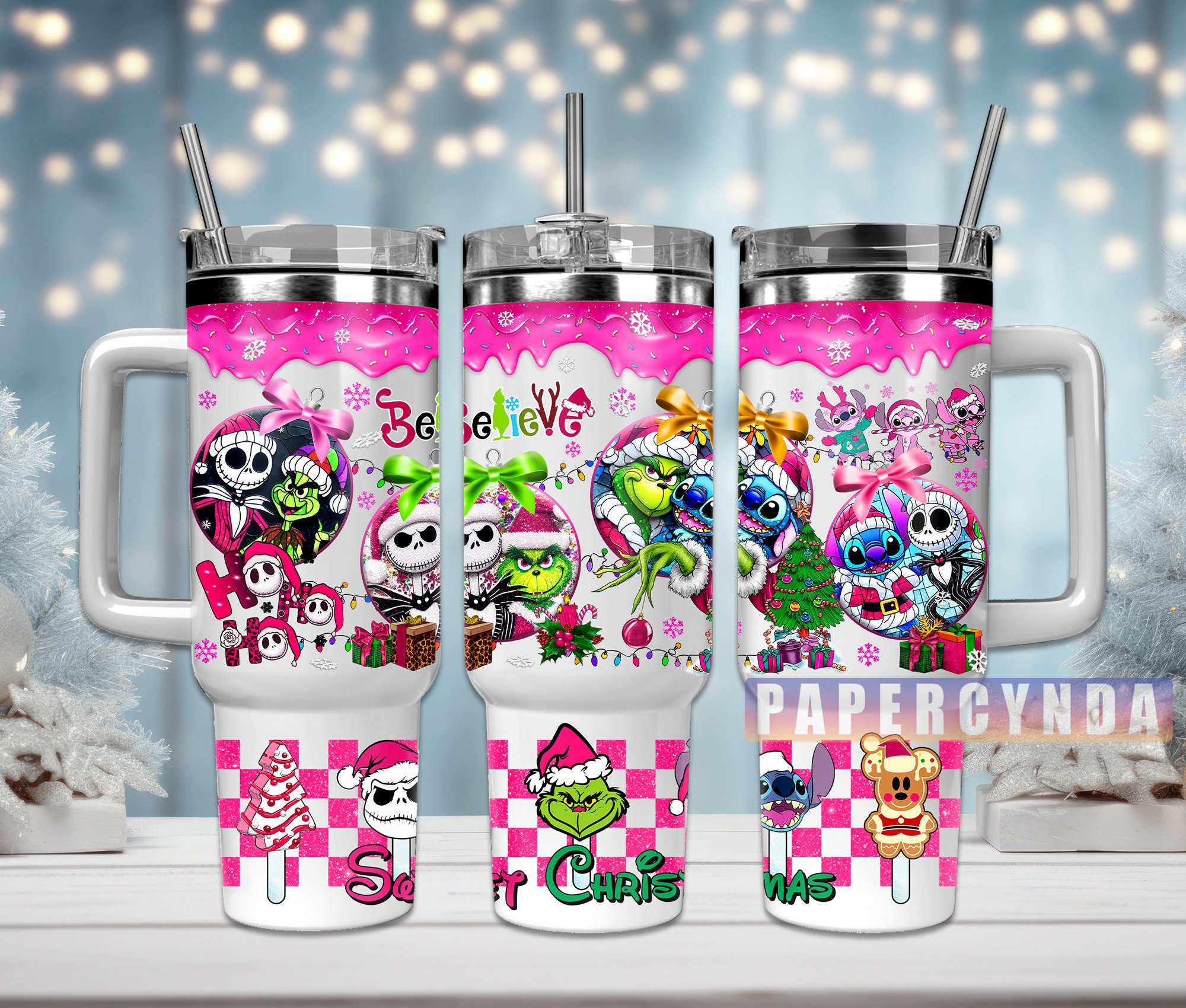 Christmas Movie Characters Custom Stanley Cup 40 oz 30 oz Tumbler With HandleTVC2301844