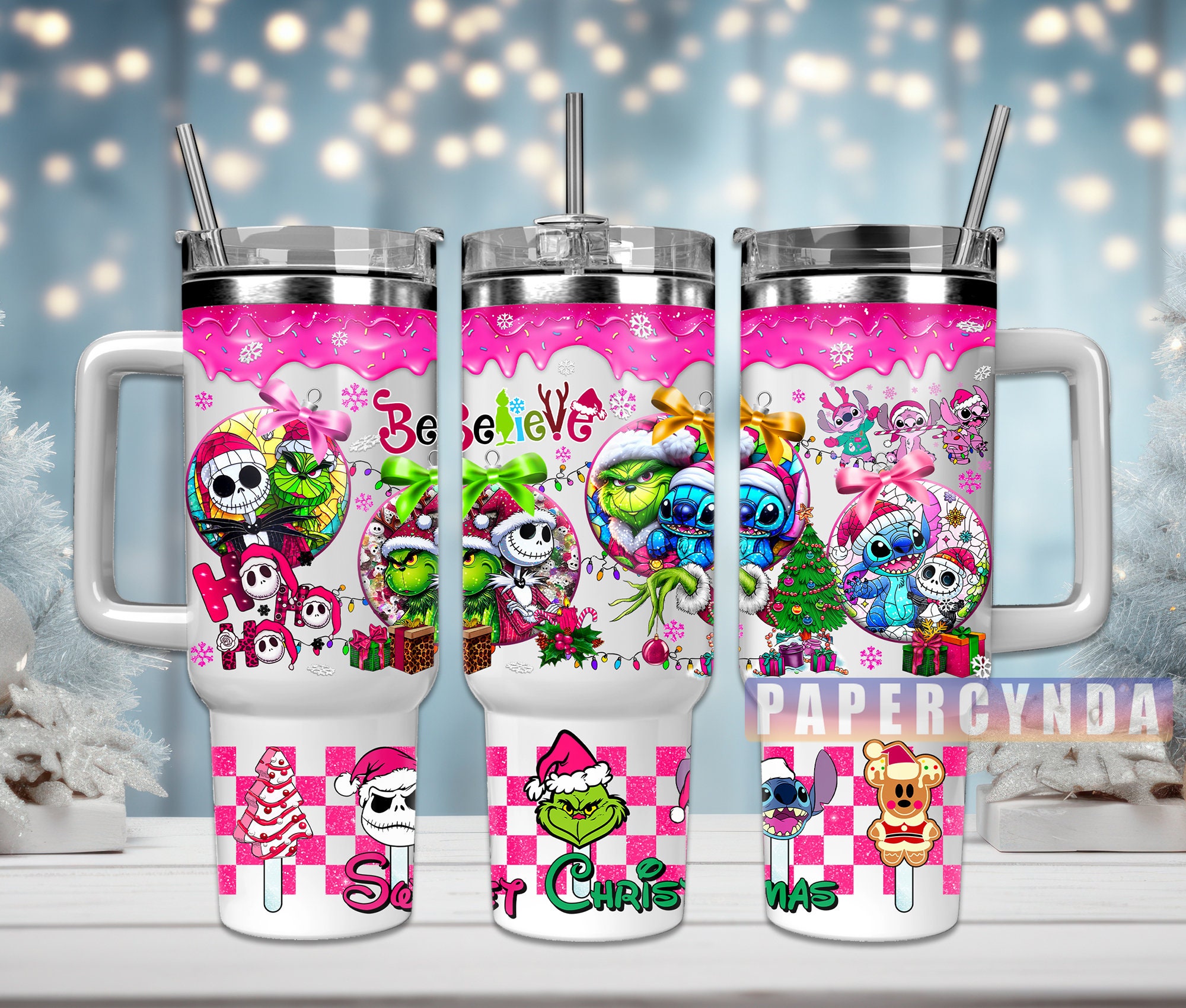 Christmas Movie Characters Custom Stanley Cup 40 oz 30 oz Tumbler With HandleTVC2301844
