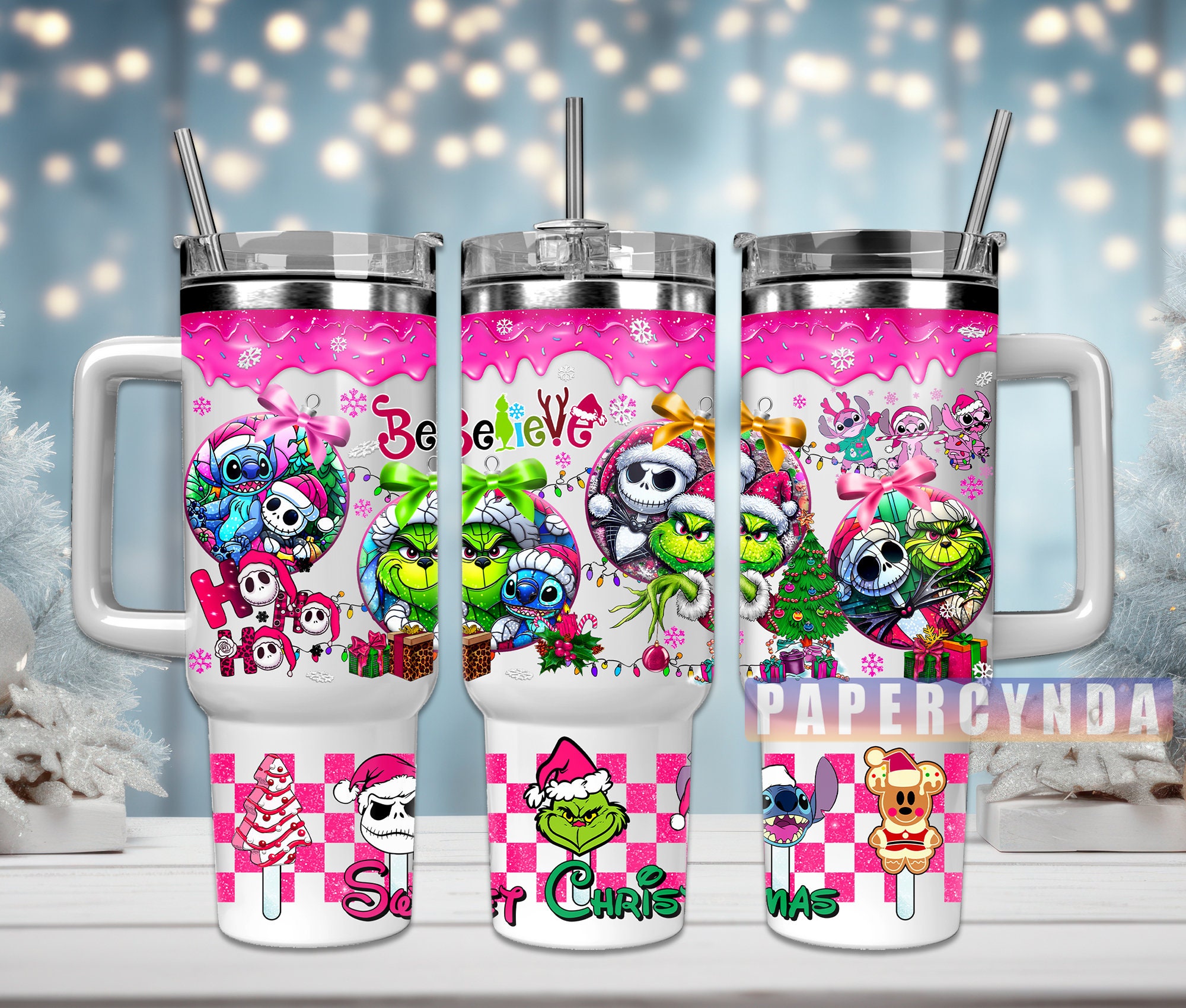 Christmas Movie Characters Custom Stanley Cup 40 oz 30 oz Tumbler With HandleTVC2301844
