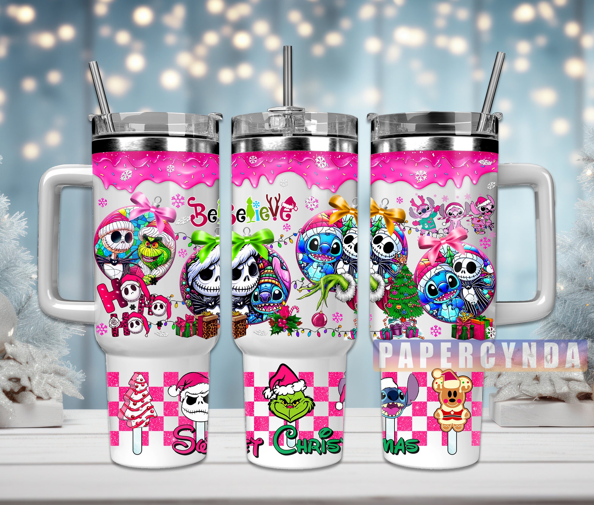 Christmas Movie Characters Custom Stanley Cup 40 oz 30 oz Tumbler With HandleTVC2301844