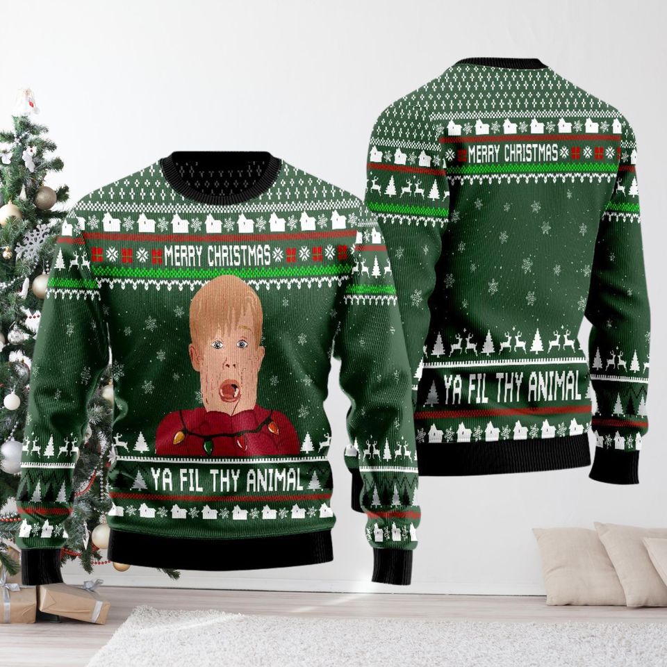 Christmas Movie Ugly Sweater, Funny Christmas