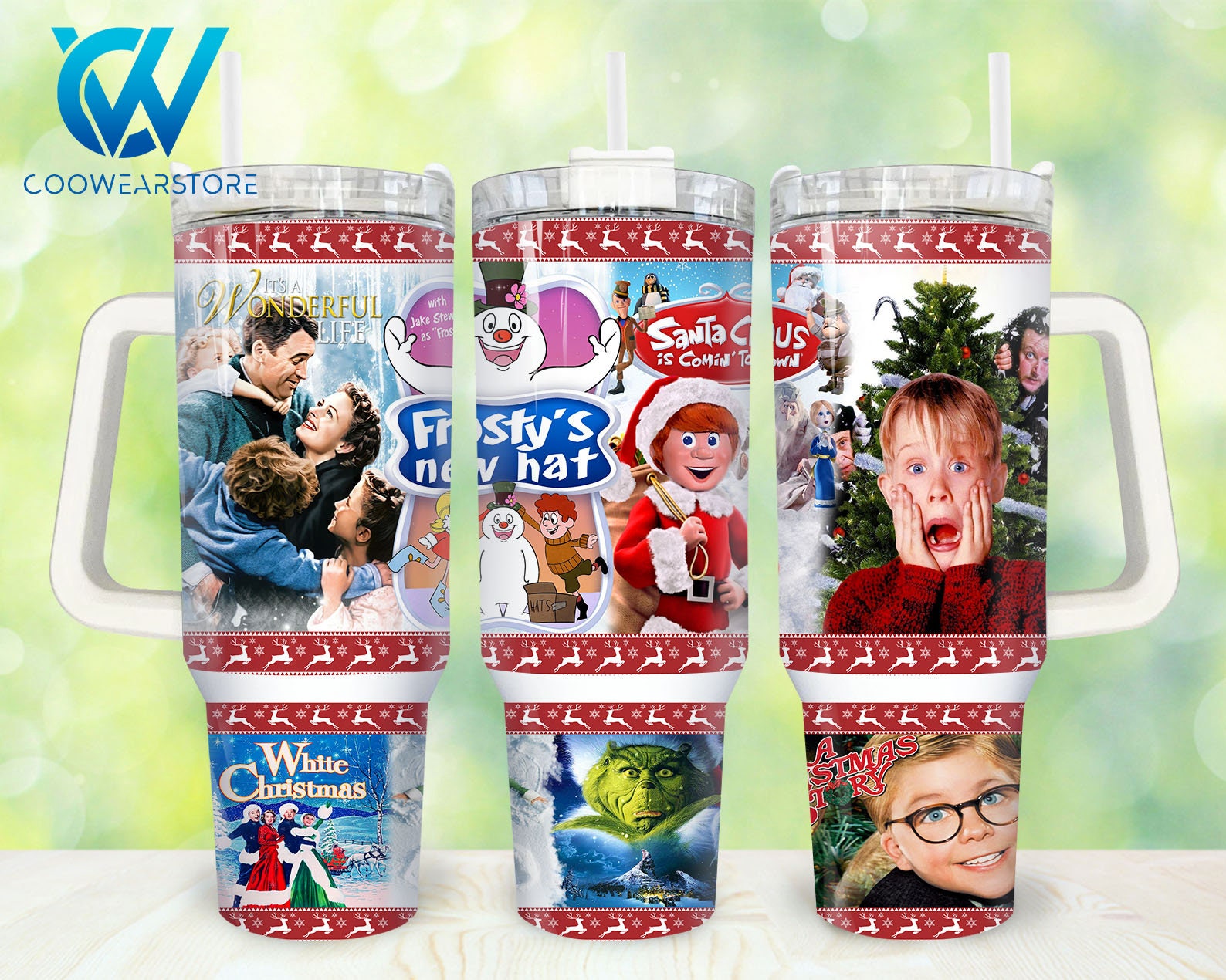 Christmas Movies Custom Stanley Cup 40 oz 30 oz Tumbler With HandleTVC2301864