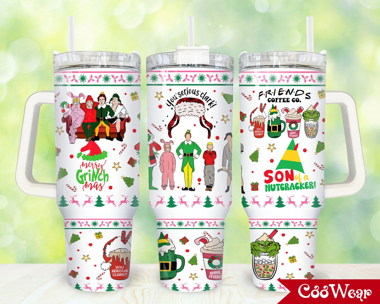Christmas Movies Movies Custom Stanley Cup 40 oz 30 oz Tumbler With HandleTVC2301870