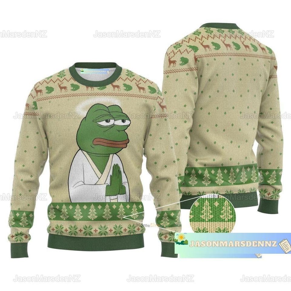 Christmas Pepe The Frog Ugly Sweater