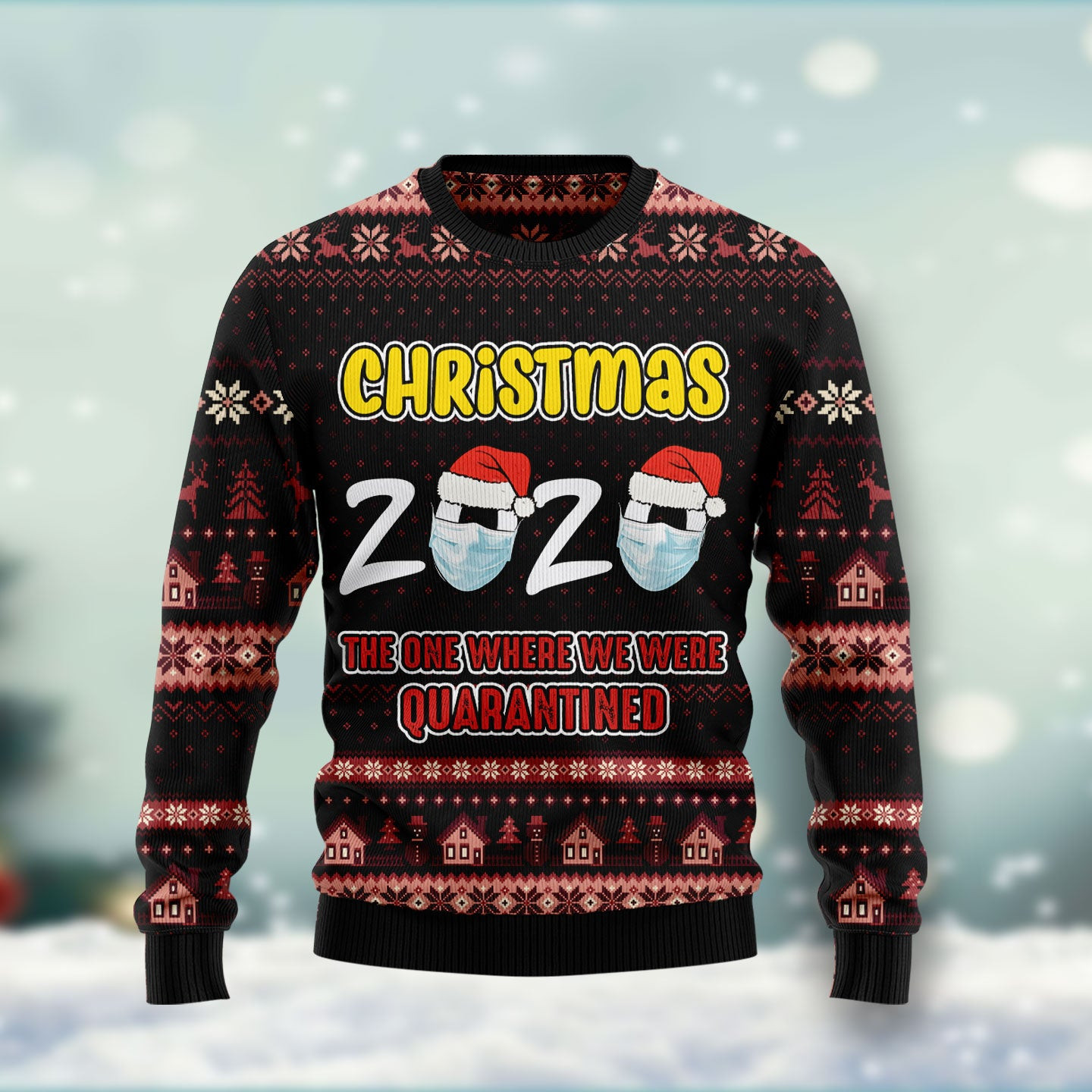 Christmas quarantined Ugly Christmas Sweater