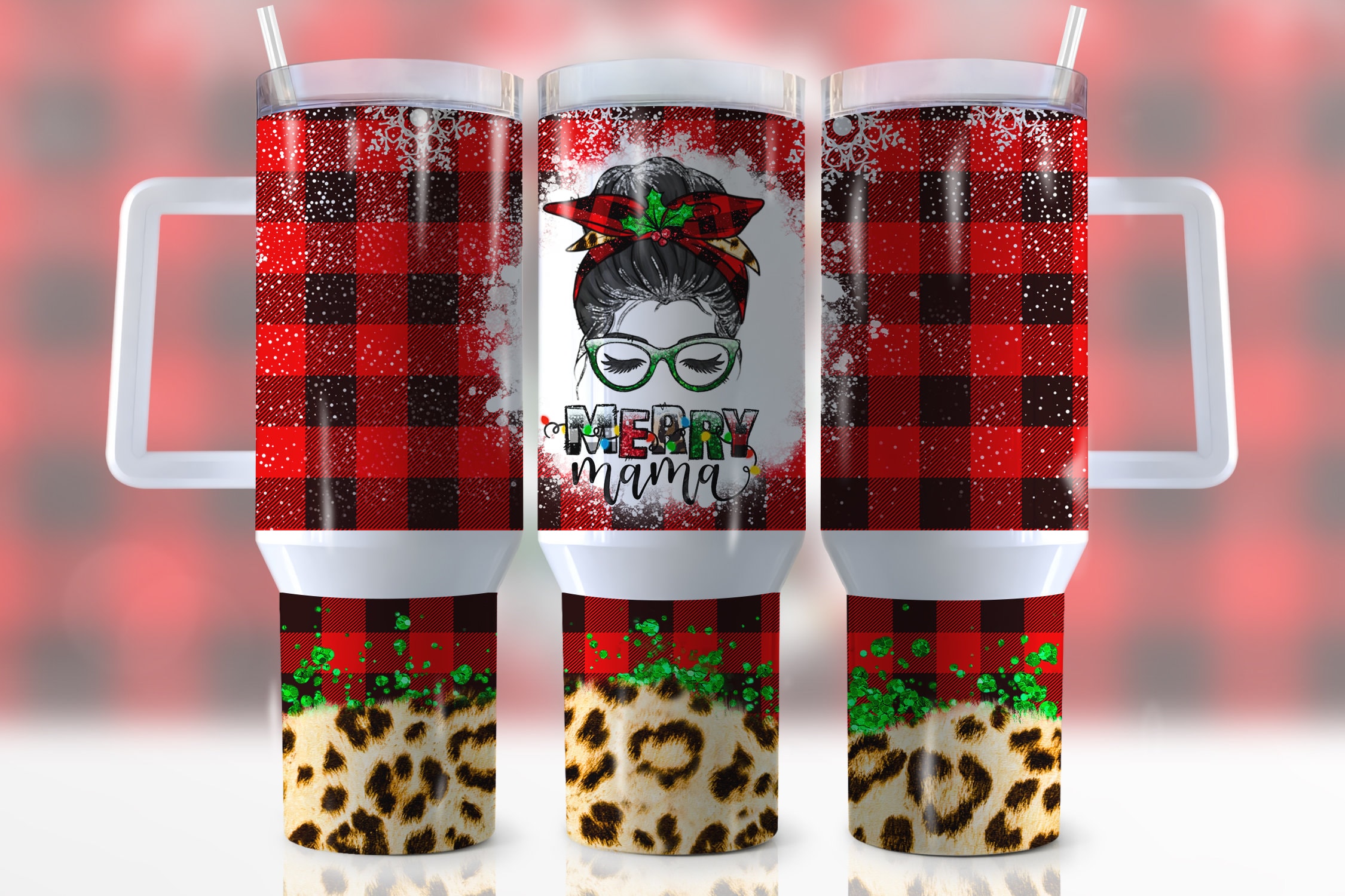 Christmas Retro Mama Custom Stanley Cup 40 oz 30 oz Tumbler With HandleTVC2301947