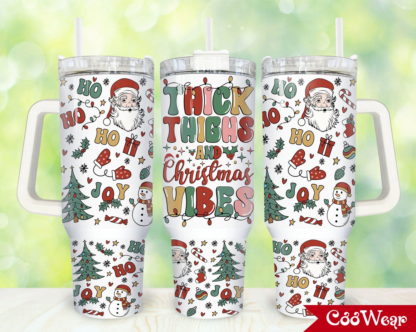 Christmas Santa Claus Custom Stanley Cup 40 oz 30 oz Tumbler With HandleTVC2301863