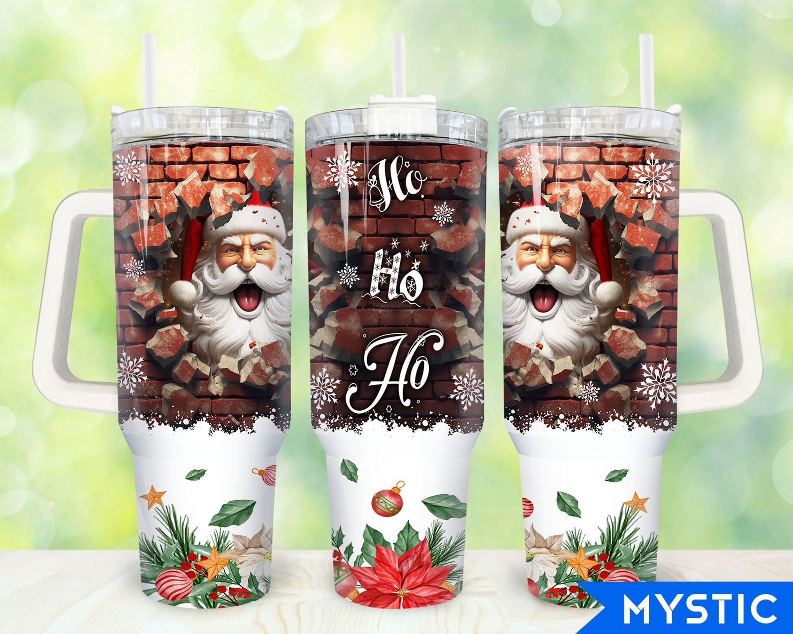 Christmas Santa Claus Custom Stanley Cup 40 oz 30 oz Tumbler With HandleTVC2301918
