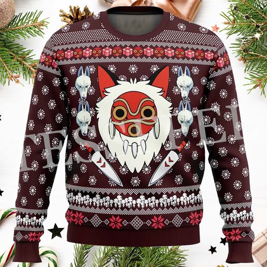 Christmas Santa Claus Knitted Ugly Sweater Xmas Cosplay Cartoon Vintage Graffiti Long Sleeves 3DPrint Winter Pullover Harajuku L - Image 3