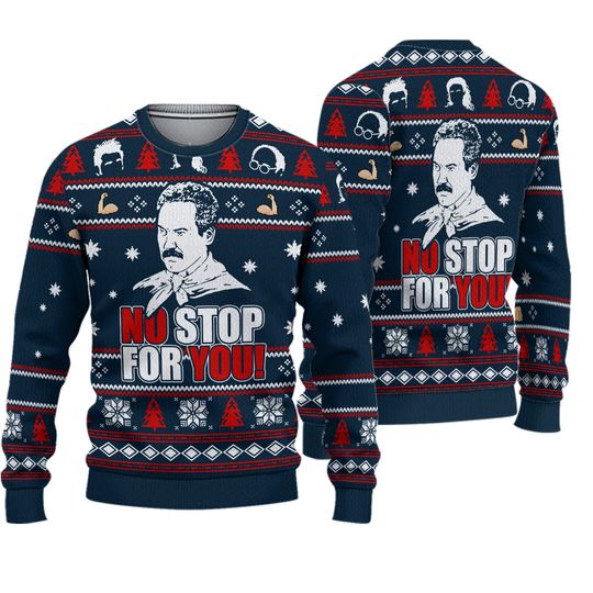 Christmas Seinfeld Sweater, No Soup For You Sweater - Image 2