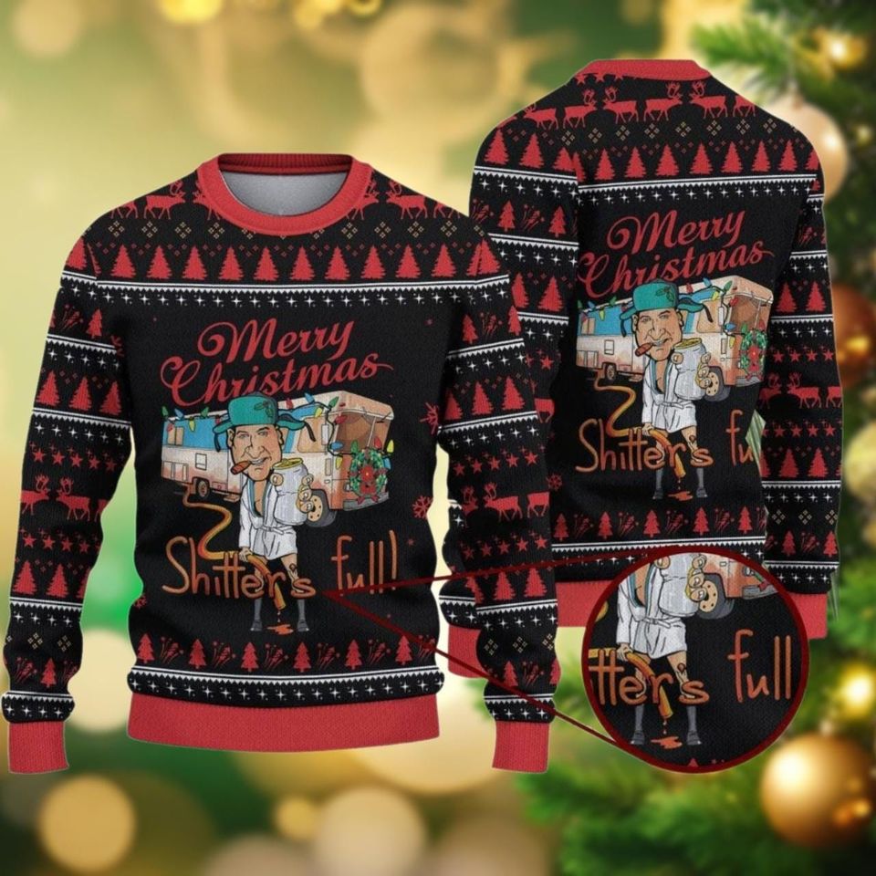 Christmas Shitters Full Ugly Sweater, Christmas Vacation Sweater