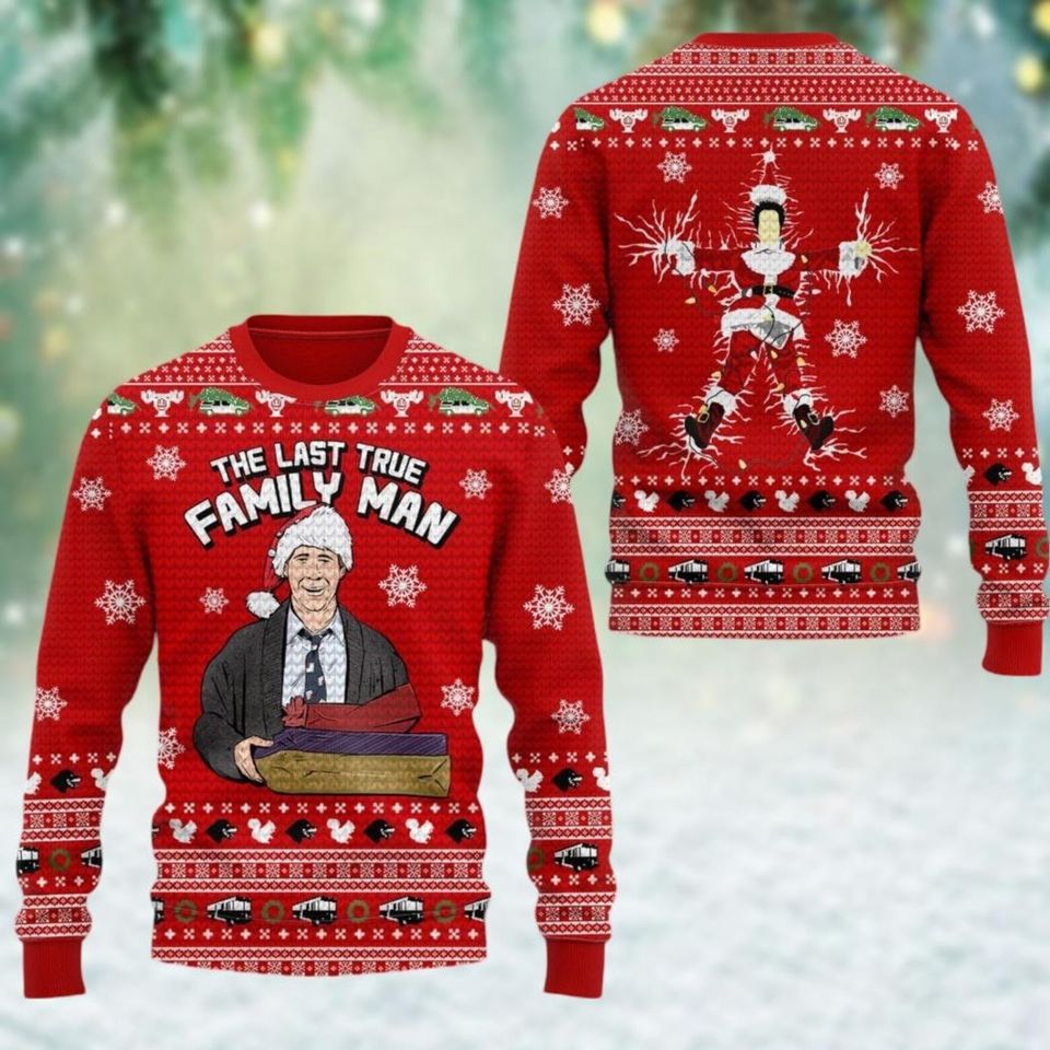 Christmas Shitters Full Ugly Sweater, National Lampoons Xmas Sweater