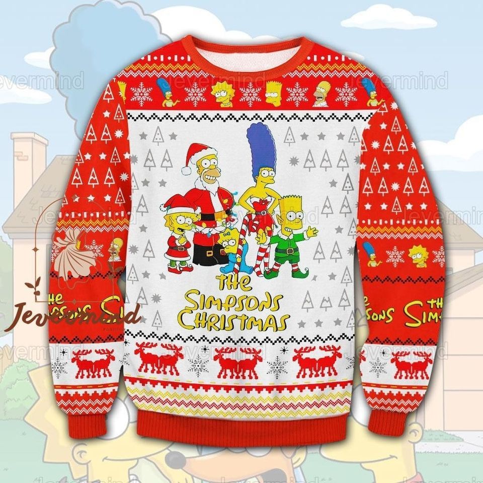 Christmas Simpsons Sweater