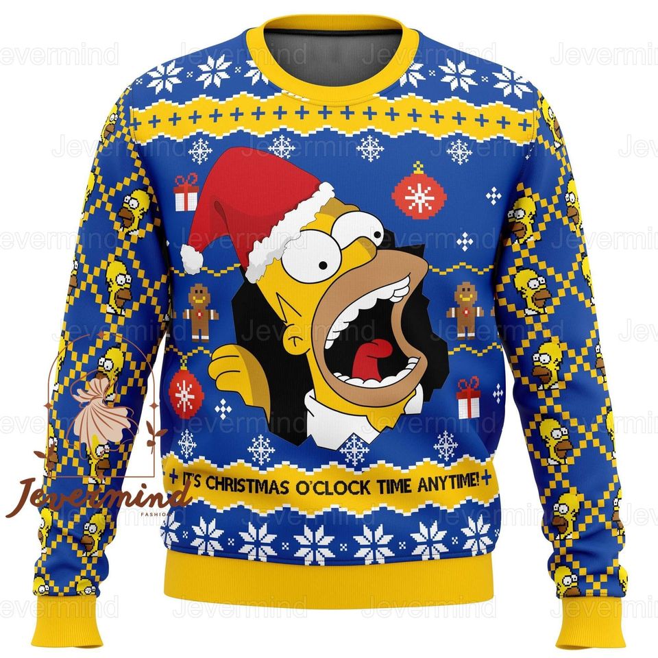 Christmas Simpsons Sweater, The Simpsons Sweater