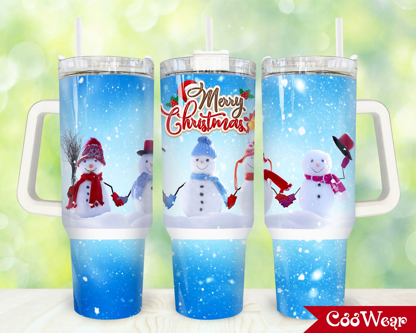 Christmas Snowman Custom Stanley Cup 40 oz 30 oz Tumbler With HandleTVC2301865