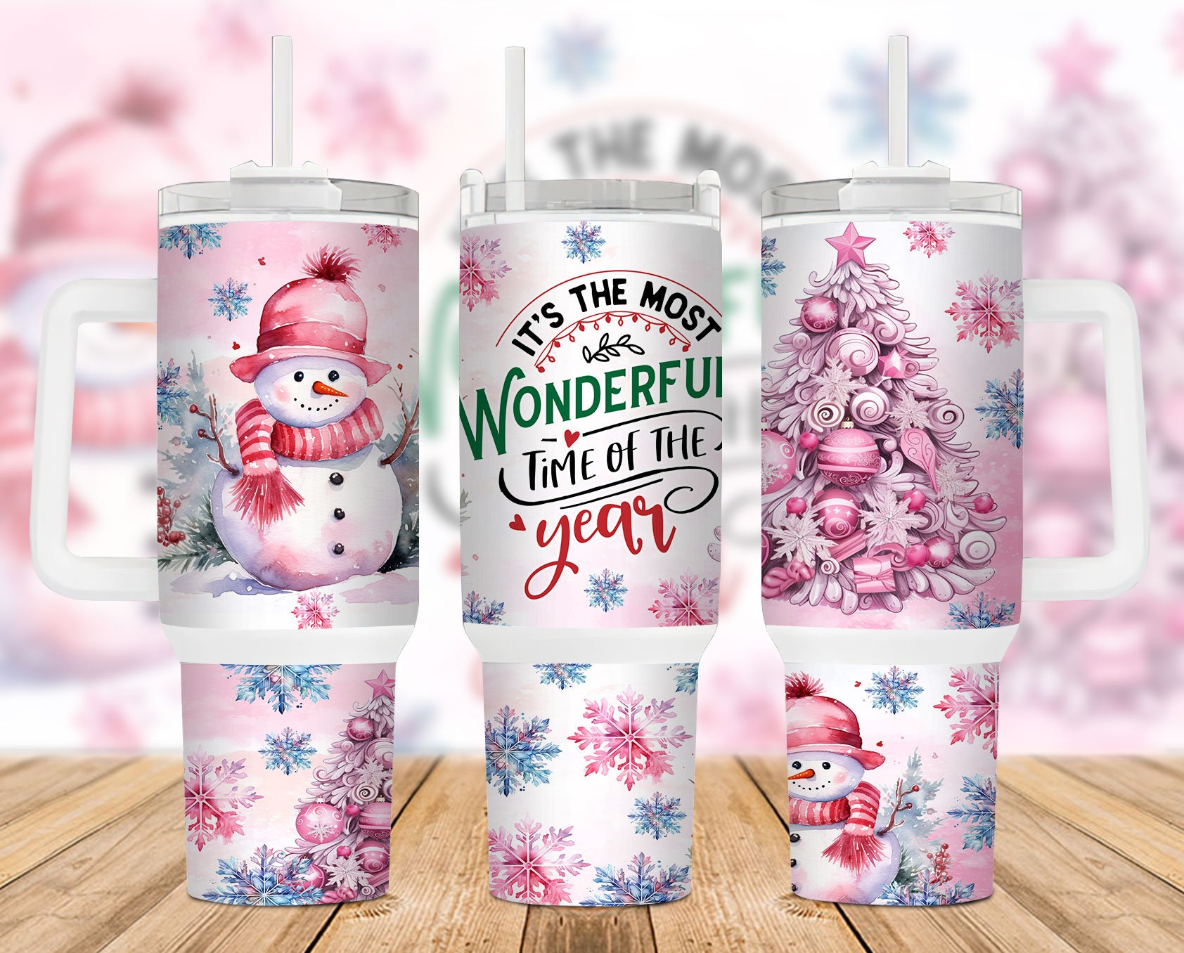 Christmas Snowman Custom Stanley Cup 40 oz 30 oz Tumbler With HandleTVC2301889