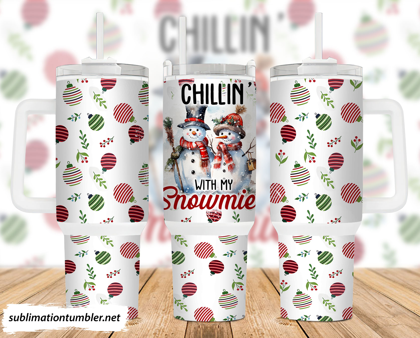 Christmas Snowman Custom Stanley Cup 40 oz 30 oz Tumbler With HandleTVC2301898