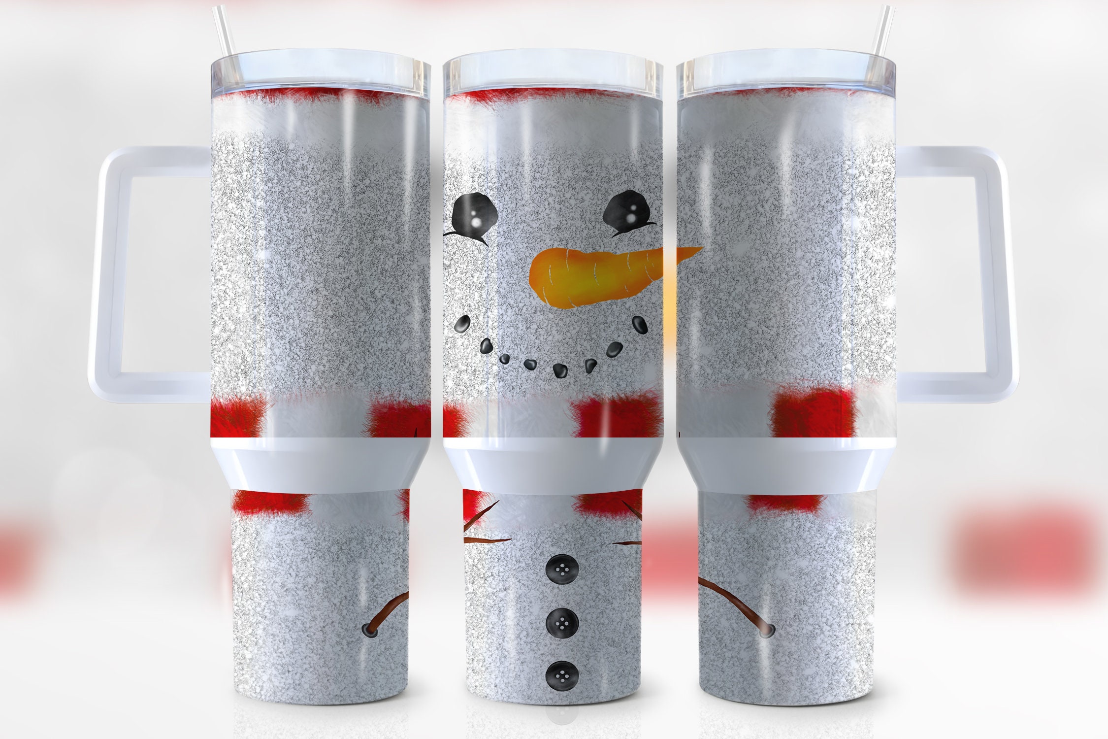Christmas Snowman Custom Stanley Cup 40 oz 30 oz Tumbler With HandleTVC2301943