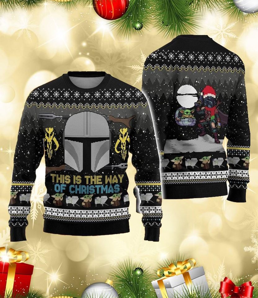 Christmas St.ar W.ars Ugly Sweater, Sta.r Wa.rs Ugly Christmas Sweater