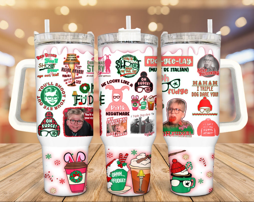 Christmas Story Movies Custom Stanley Cup 40 oz 30 oz Tumbler With HandleTVC2301939